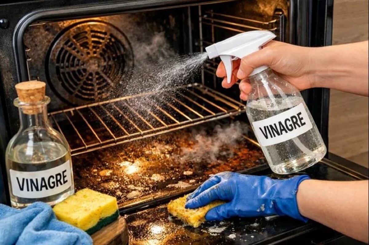 Cuál es el truco simple que deja el horno como nuevo y elimina la grasa sin químicos agresivos