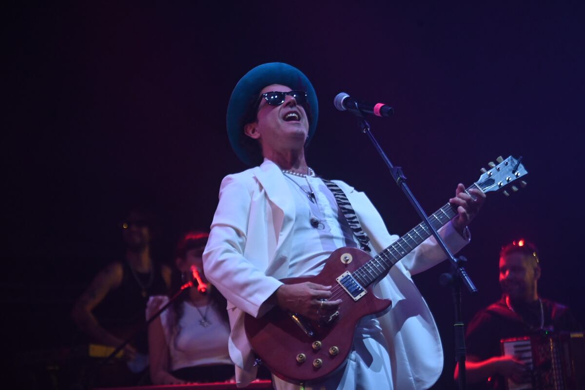 Festival de Villa María 2026: Coti Sorokin se presentó en el cierre de la 58º edición del Festival Internacional de Peñas en el Anfiteatro de Villa María. (Martín Llampallas / La Voz).