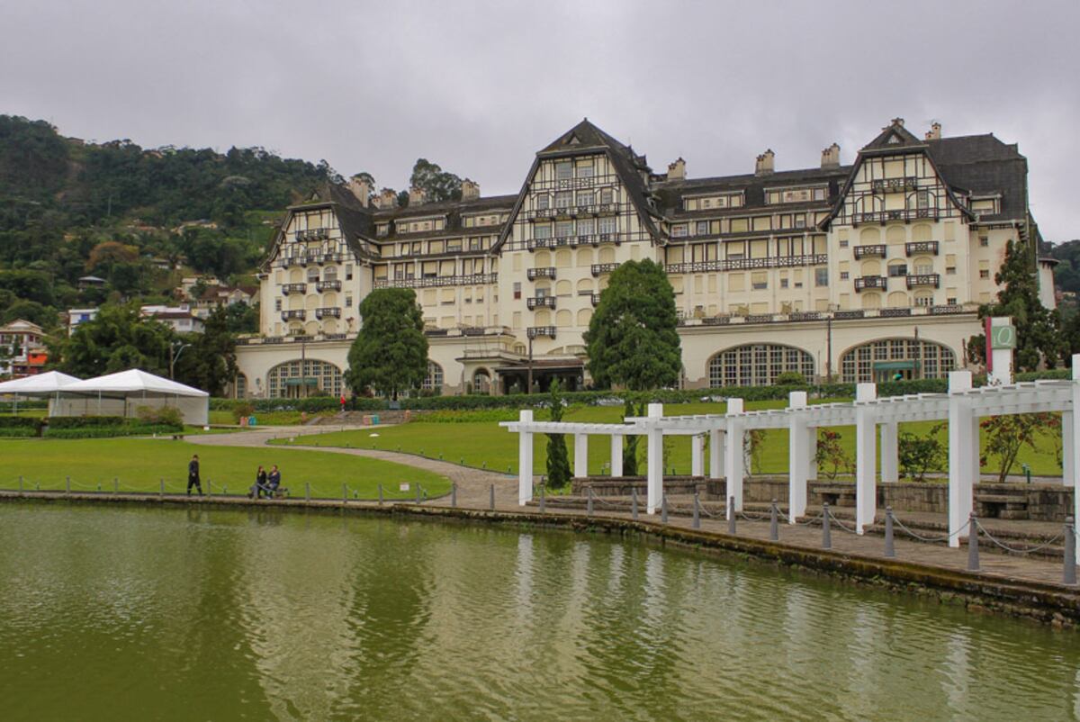 Increíbles imágenes de Petrópolis, en Brasil: Palacio Quintadinha (Foto: www.compartilheviagens.com.br)