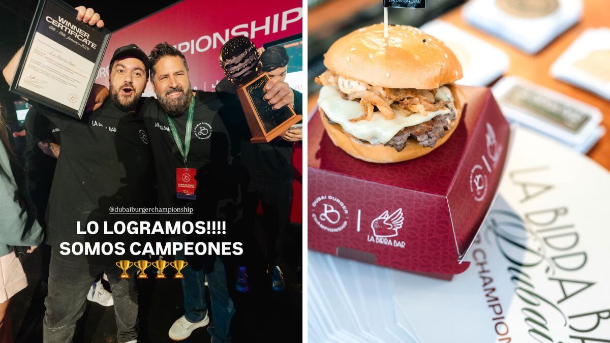 La Birra Bar se llevó el premio a la Mejor hamburguesería del mundo.