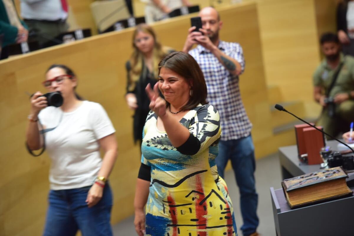 Jura de nuevas autoridades en una maratónica sesión por el presupuesto 2026 en la Legislatura de Córdoba. (Javier Ferreyra / La Voz)
