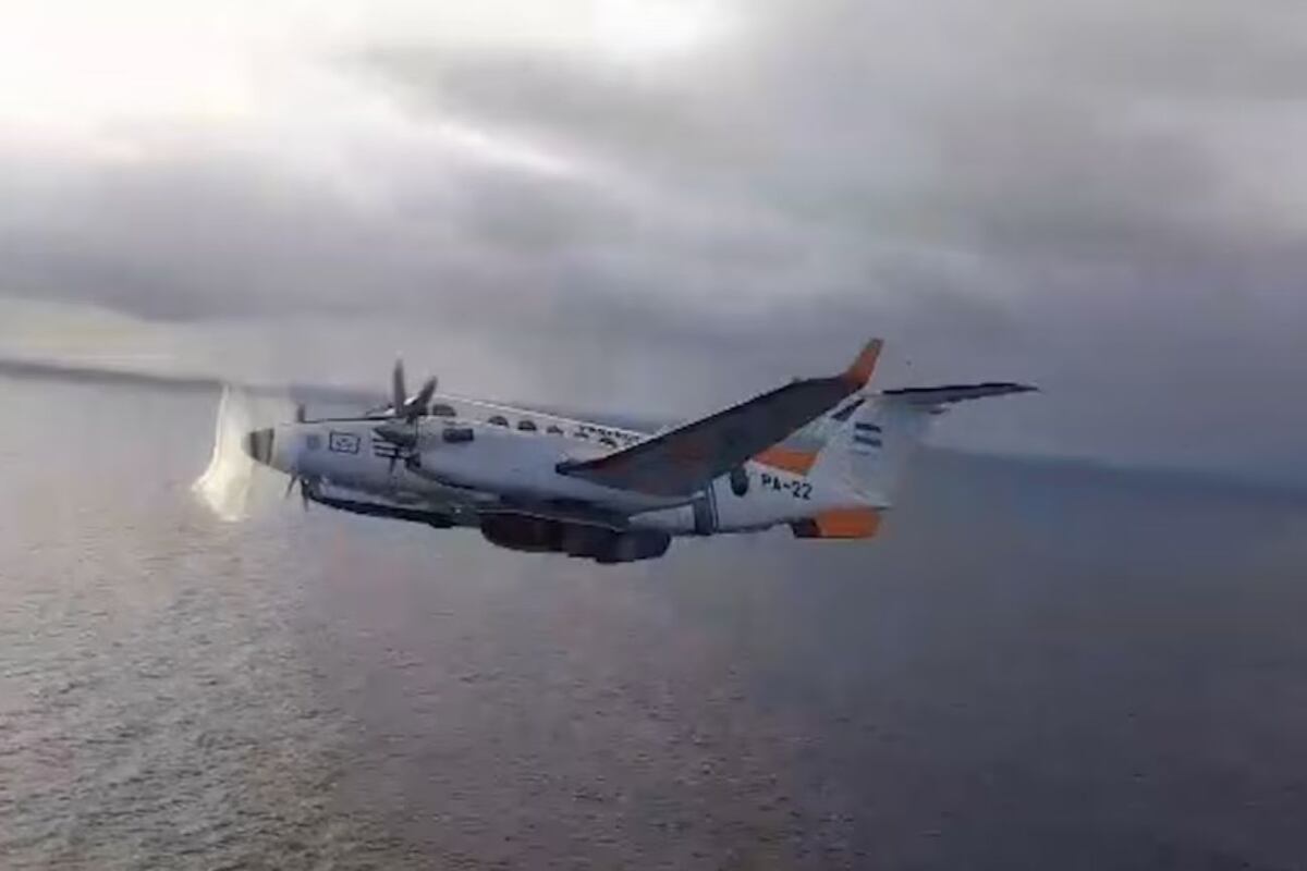 Rescate en altamar: evacuaron a un tripulante con hemorragia digestiva a 200 km de la costa de Mar del Plata.
