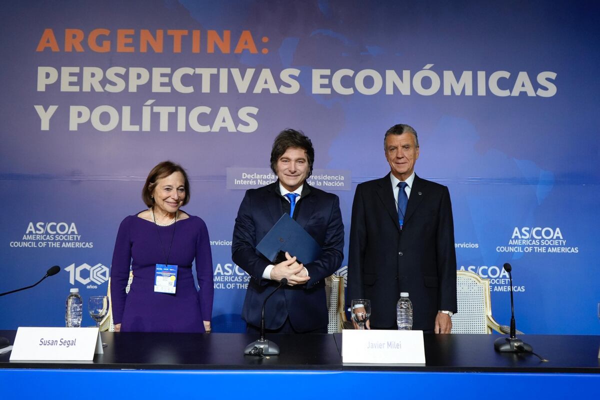 Milei reaccionó con furia contra la oposición: es macabra (Argentina.gob)