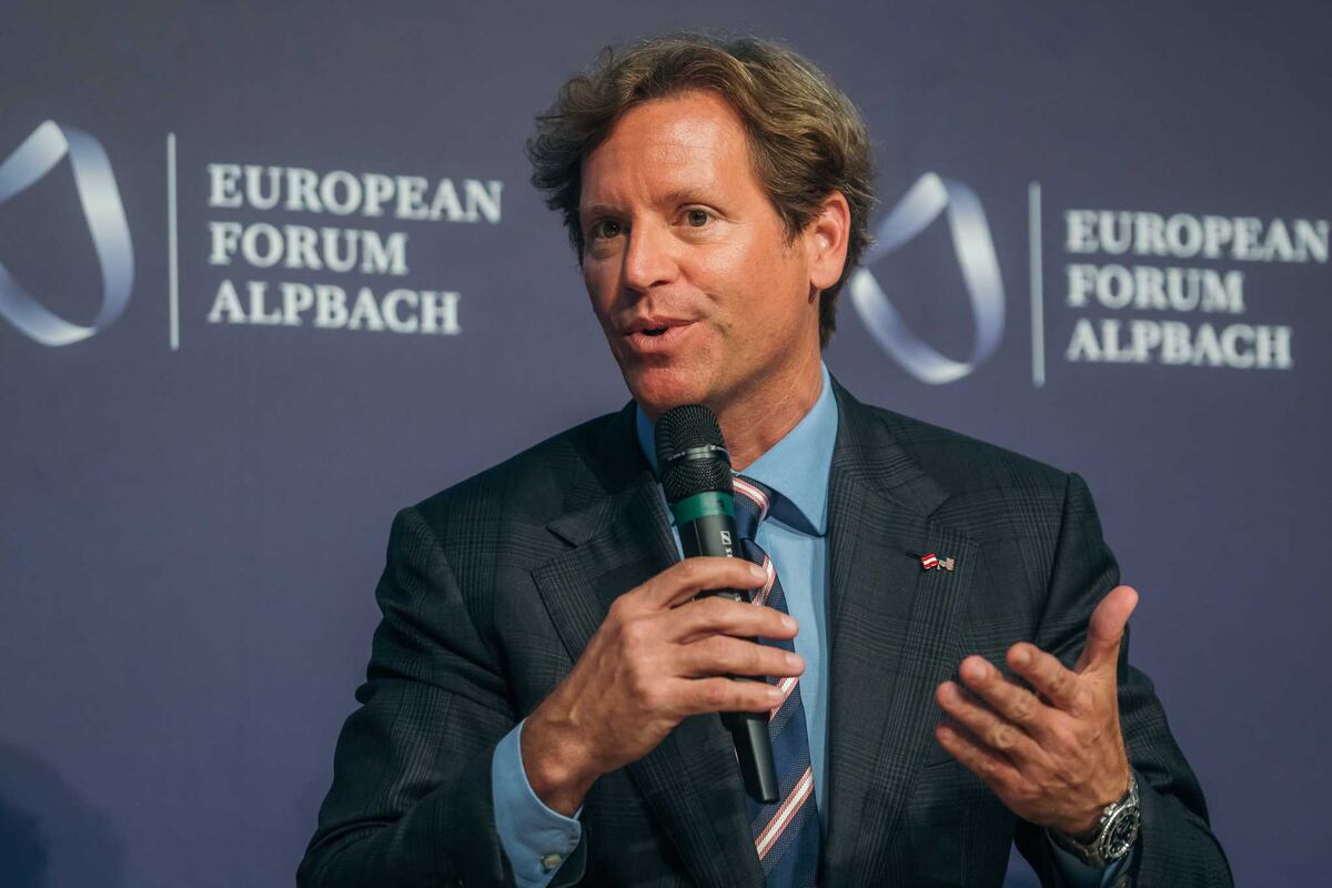 Trevor Traina, exembajador de Estados Unidos en Austria y, actualmente, empresario tecnológico.