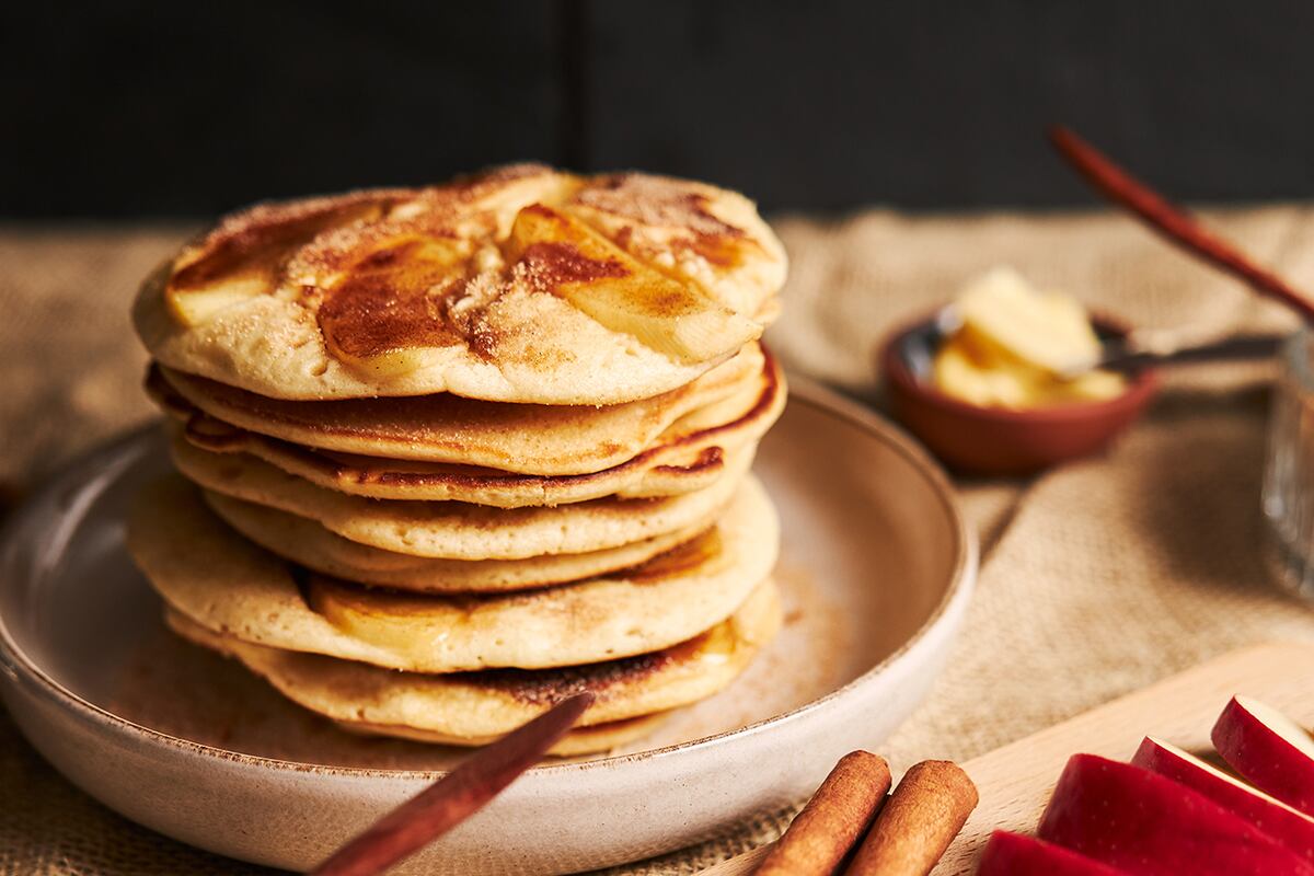 Panqueques sin harina. (Freepik)