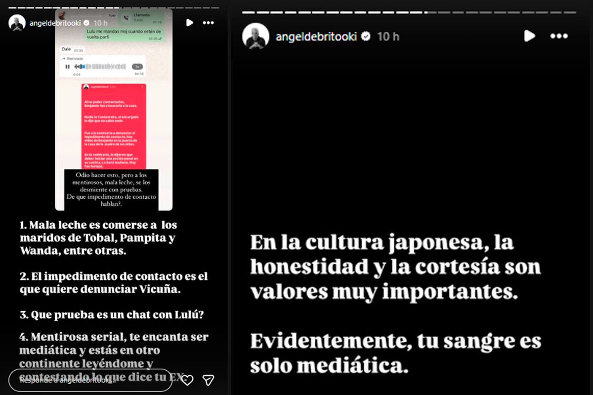 Ángel de Brito. Foto: captura pantalla Instagram