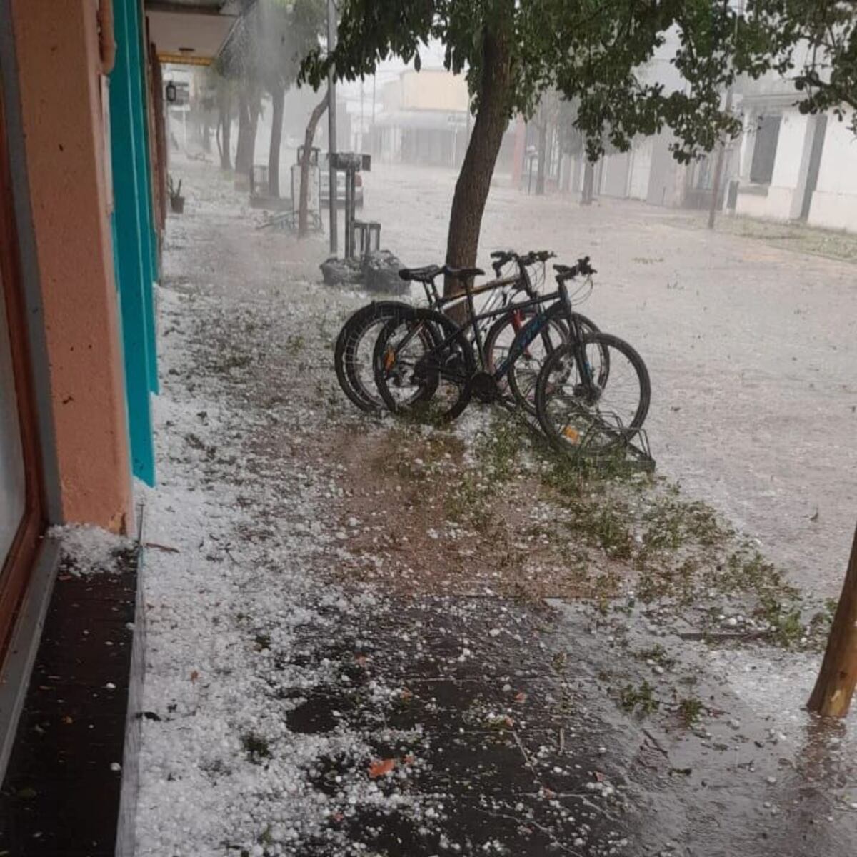Granizo en Adelia María, Río Cuarto. (Telediario digital)