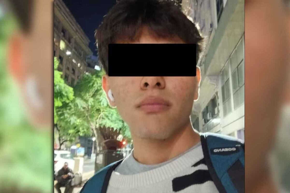 Quién es el joven acusado de matar a la estudiante en la residencia de San Telmo. (Policía de Buenos Aires)