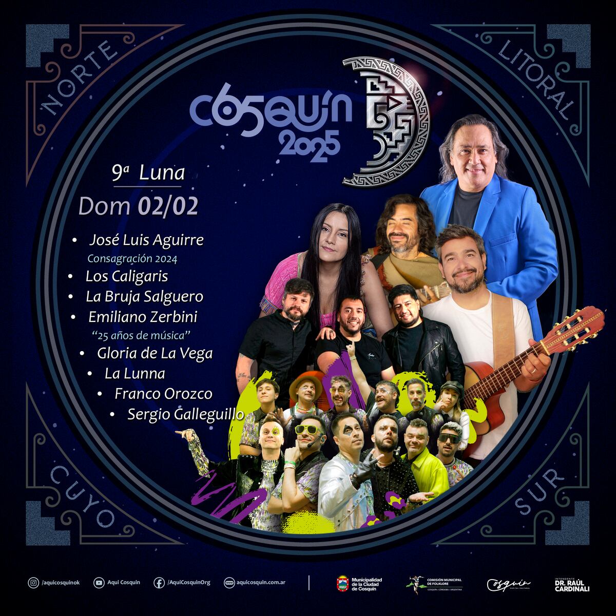 Cosquín 2025, novela luna