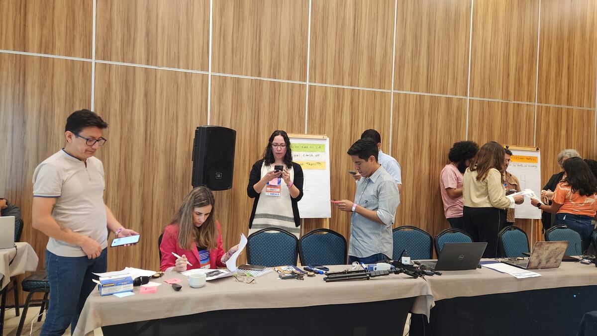 Taller sobre periodismo de soluciones en Natal (Gentileza OPS)