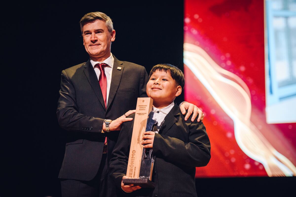 Fernando Choque Huanca, ganador de las Olimpíadas Matemáticas Ñandú del año pasado.. (Municipalidad de Córdoba)