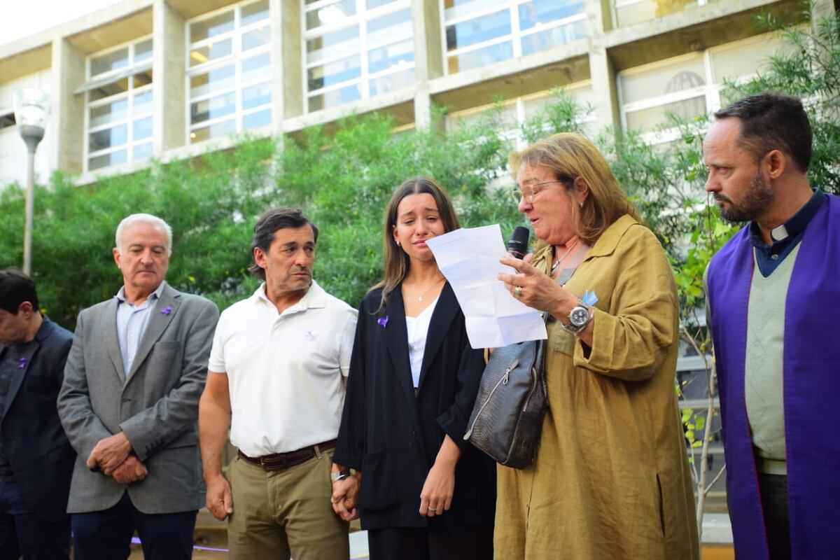 Plaza Catalina Gutiérrez: “Ella era una persona hogar, un lugar para volver”. (La Voz / Javier Ferreyra)