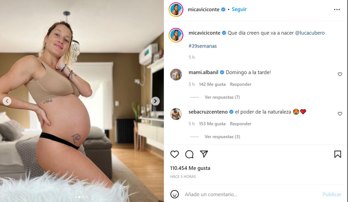 (Instagram Mica Viciconte)