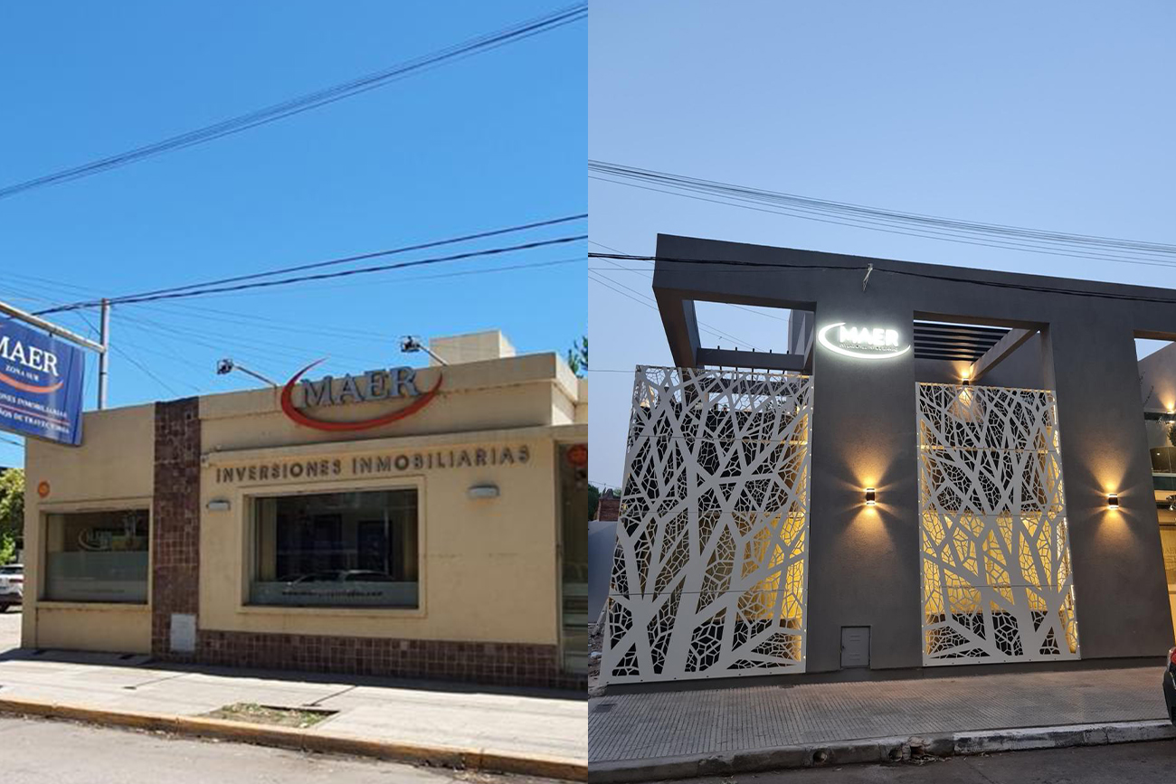 La sede de Maer en zona sur evolucionó junto con el entorno.