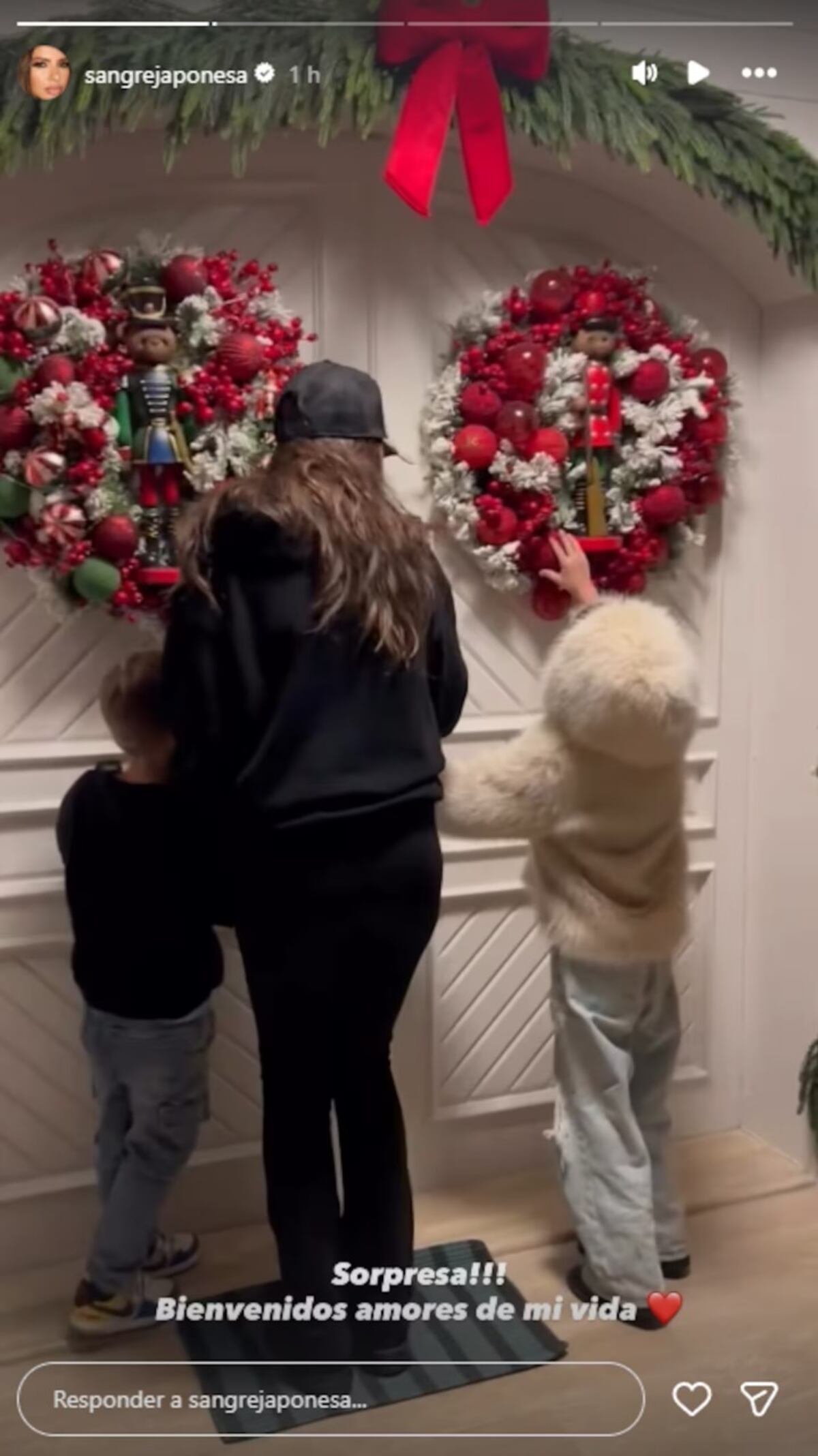 El árbol de Navidad de Mauro Icardi y la China Suárez que reavivó comparaciones con Wanda Nara