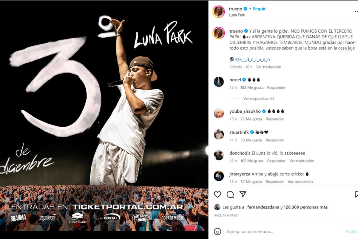 Foto: captura pantalla Instagram.