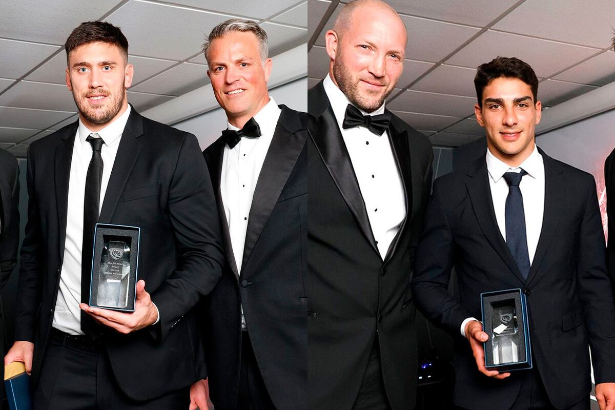Los cordobeses Matías Alemanno y Santiago Carreras, premiados por Gloucester Rugby.