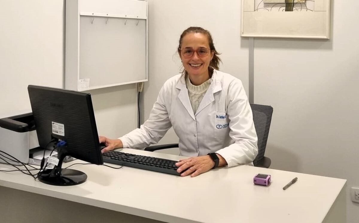 Victoria Garbino, cirujana de manos y de miembros superiores.