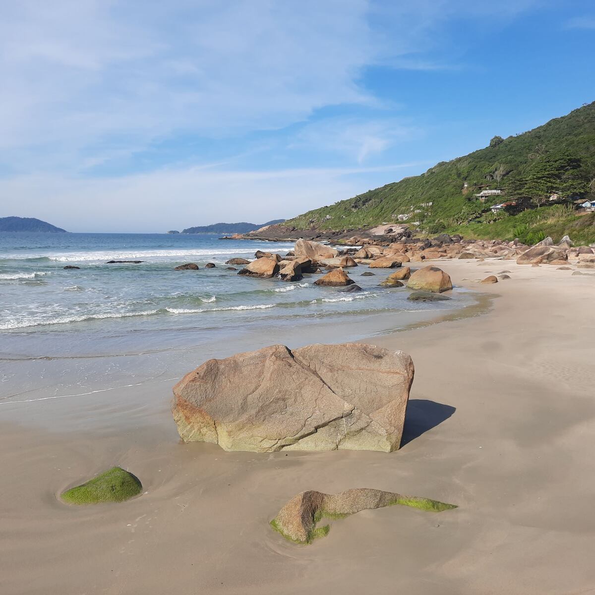 Praia do Saquinho, en el sur de Santa Catarina. (Visite Floripa)