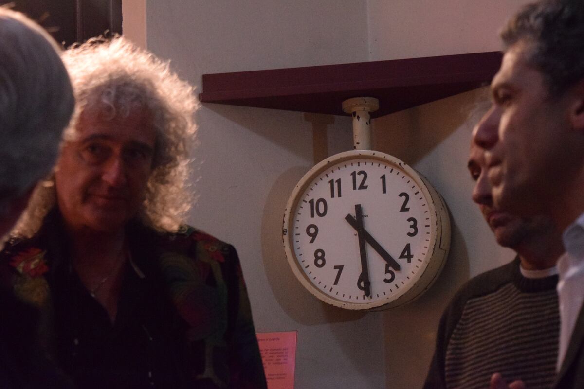 Brian May pasó por el Observatorio Astronómico de Córdoba apenas terminó el show de Queen en el Orfeo. (oac.unc.edu.ar/)
