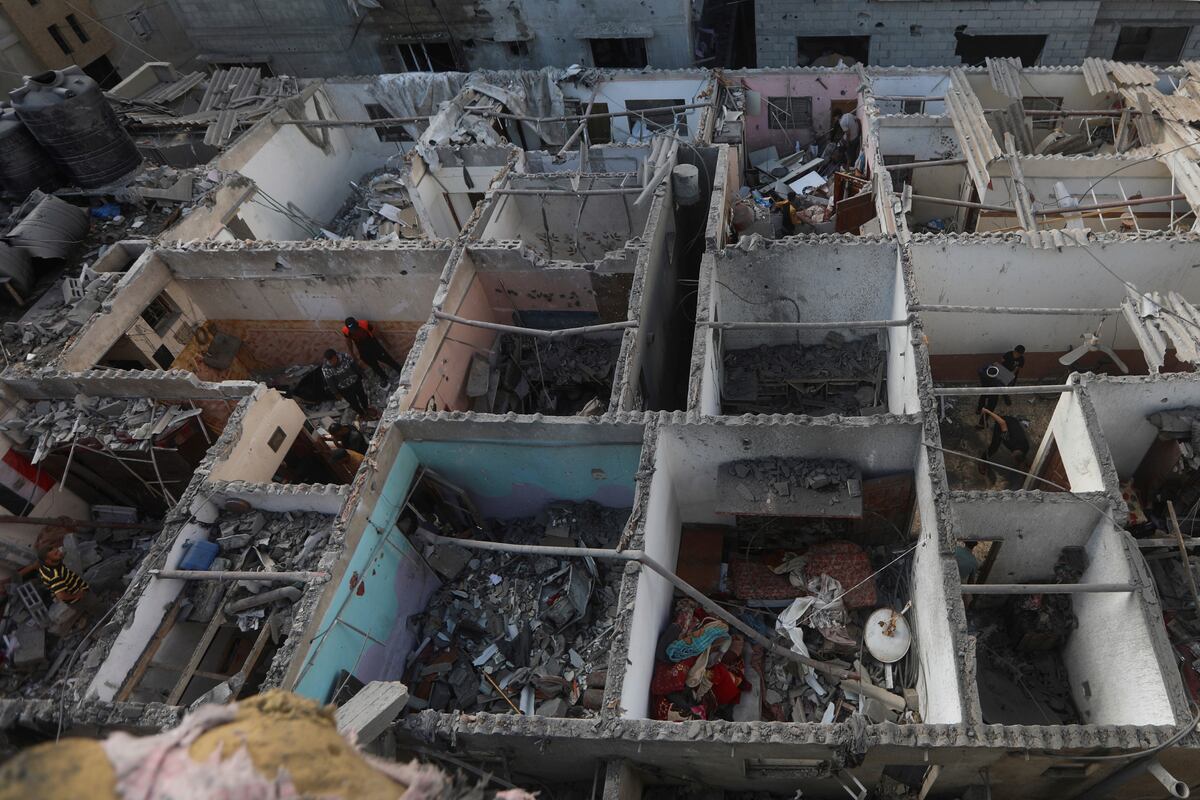 Israel tomó Rafah en la Franja de Gaza, un cruce fronterizo importante en el conflicto con Hamas. (AP)