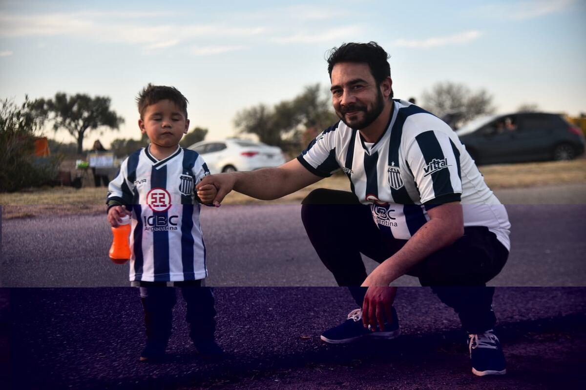 Cara 'e Cancha de Talleres en la previa del partido entre Talleres y Godoy Cruz por los octavos de final de la Copa Argentina en San Luis. (Pedro Castillo / La Voz)