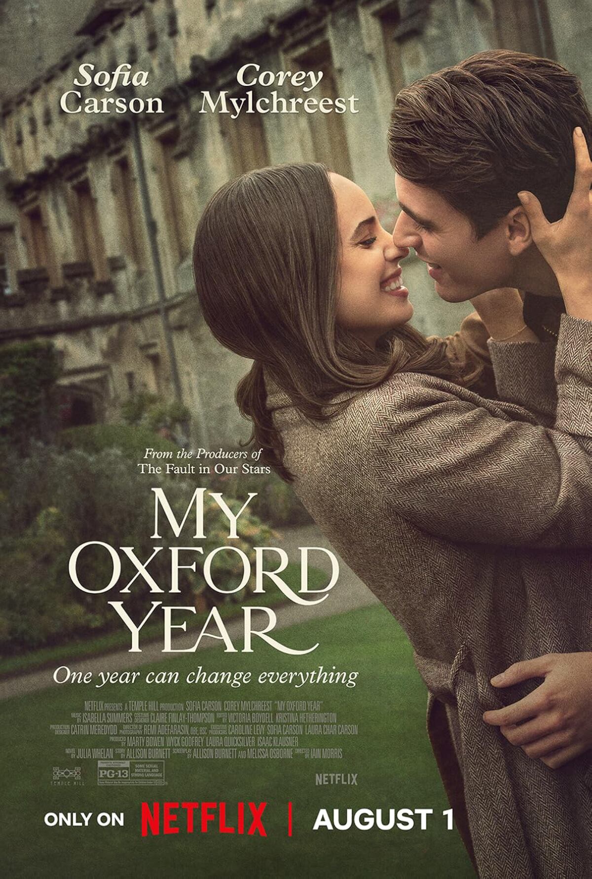 Mi año en Oxford, la película que hace llorar a los espectadores de Netflix.