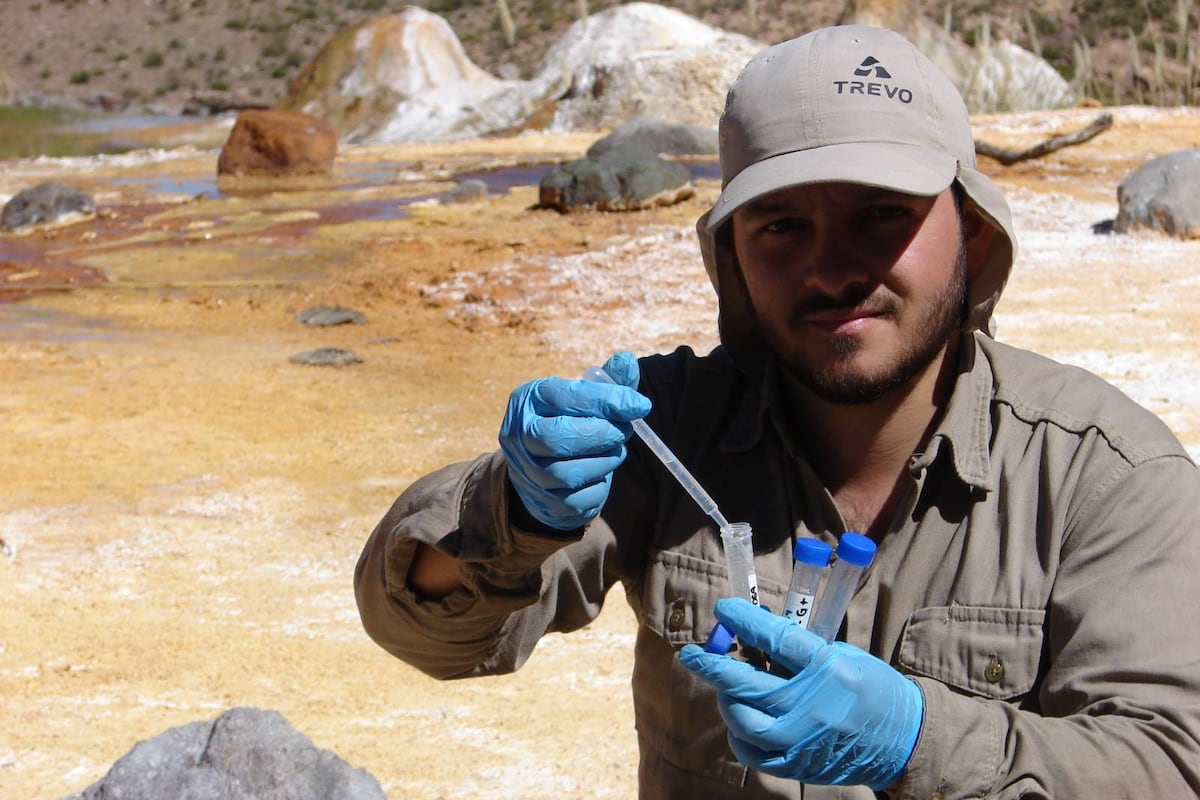 Agustín Mors, doctor en Geología realiza un postdoctorado en Brasil. (Gentileza)