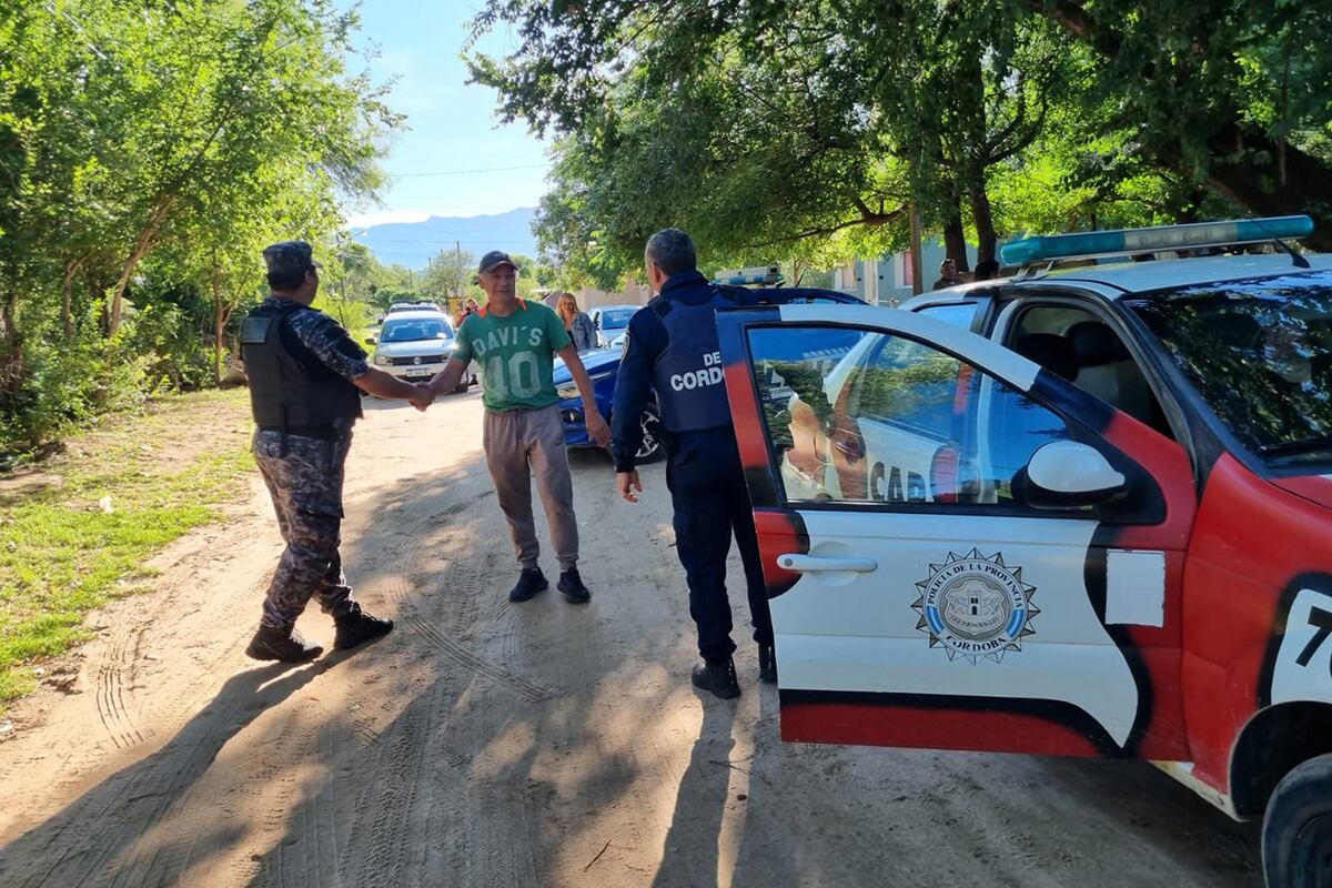 En el marco de un megaoperativo policial hay cuatro detenidos por el crimen de Santiago Aguilera. (Miguel Ortiz / La Voz)