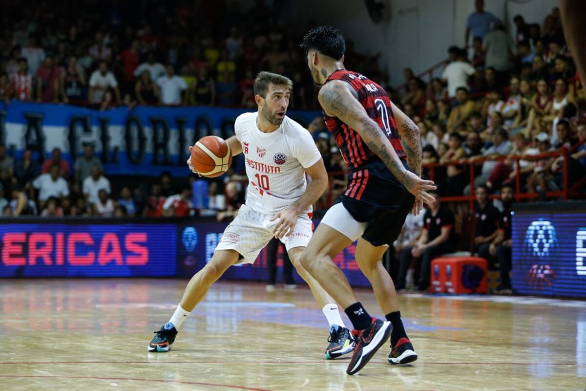 El base Nicolás Copello habló del "factor suerte en los tiros del final" en la caída de Instituto ante Flamengo por la Champions. (Fiba)