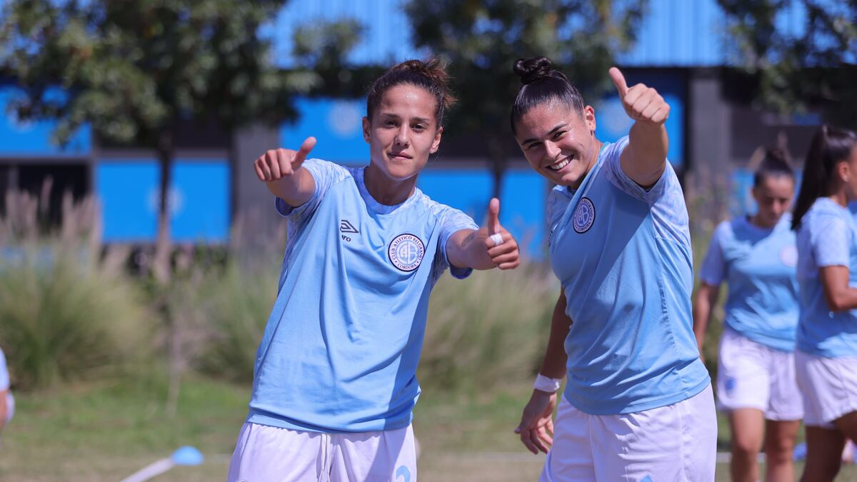 Fátima Barone, defensora uruguaya de Belgrano (Prensa Belgrano)