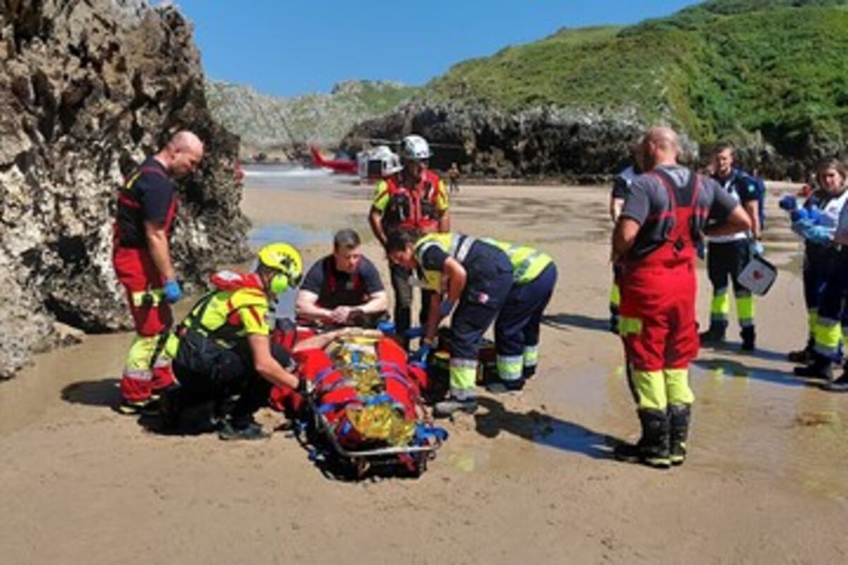En agosto pasado un argentino murió ahogado en una playa de Cantabria (España) luego de ser arrastrado por la corriente.