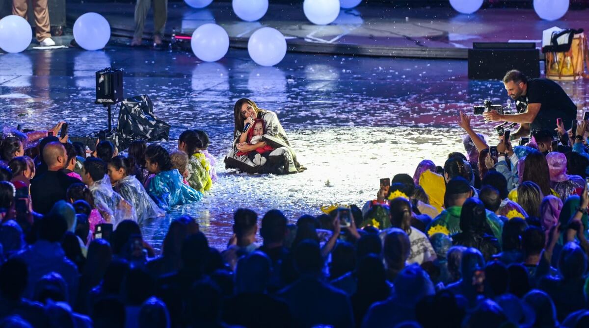Cosquín 2026, octava luna: Soledad Pastorutti y un tierno momento en su show (Carlos Romero / LVI)