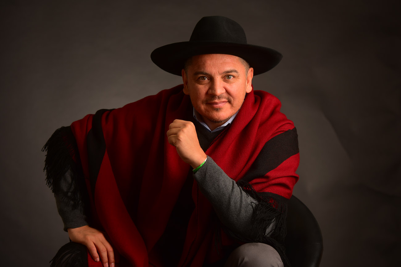 El cantante Christian Herrera en el streaming de La Voz en Vivo. (Nicolás Bravo / La Voz)