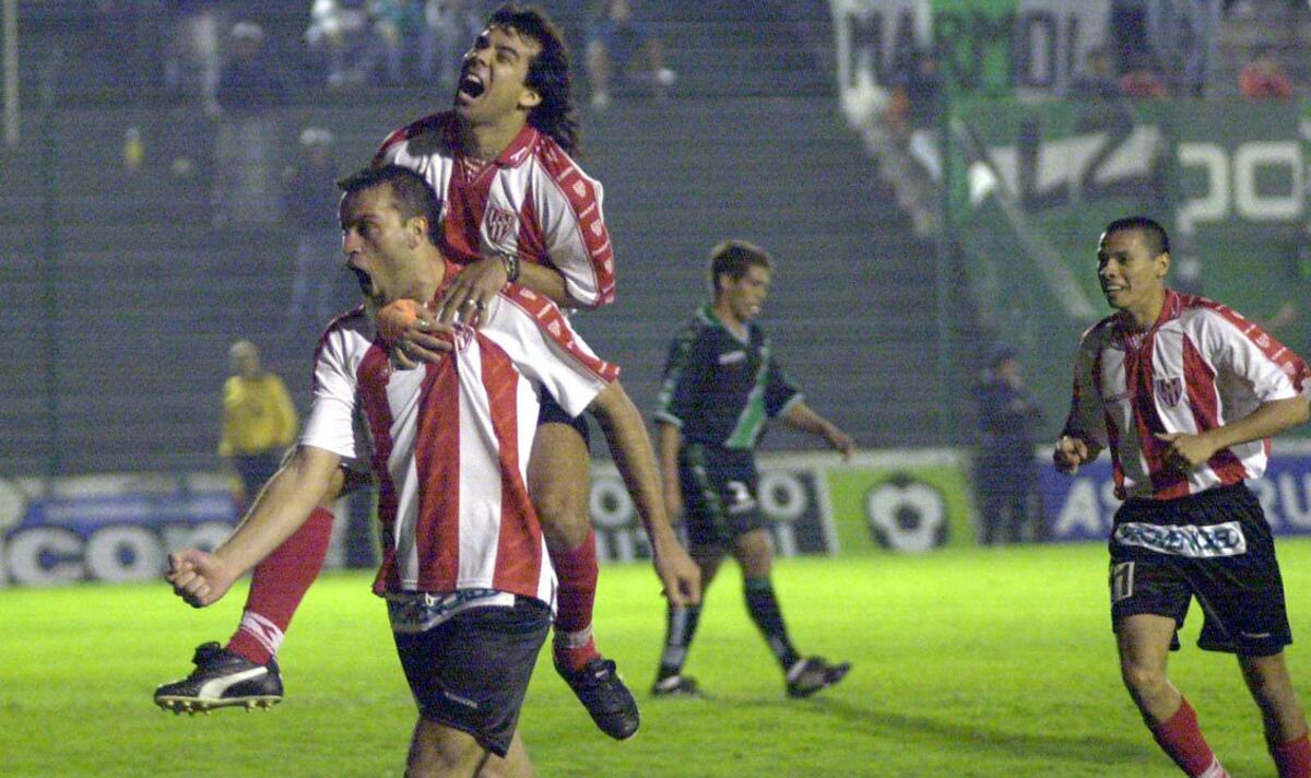 Jiménez y Amato, una dupla que le dio grandes alegrías a los gloriosos (Foto: Archivo / La Voz).