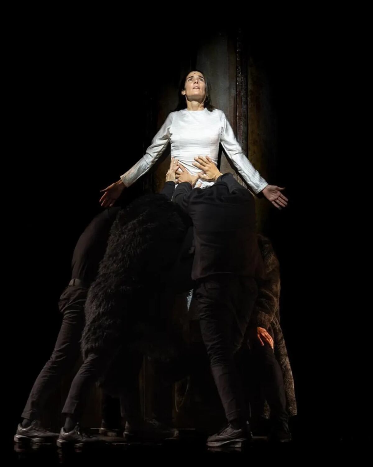 Pasaje de "Juana", obra teatral protagonizada por Juana Viale. (IG @team22OK)