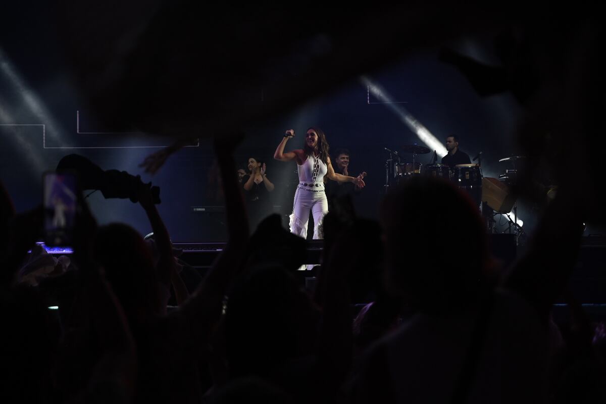 Primera noche del Festival de Peñas de Villa María 2026. (Martín Llampallas / La Voz)