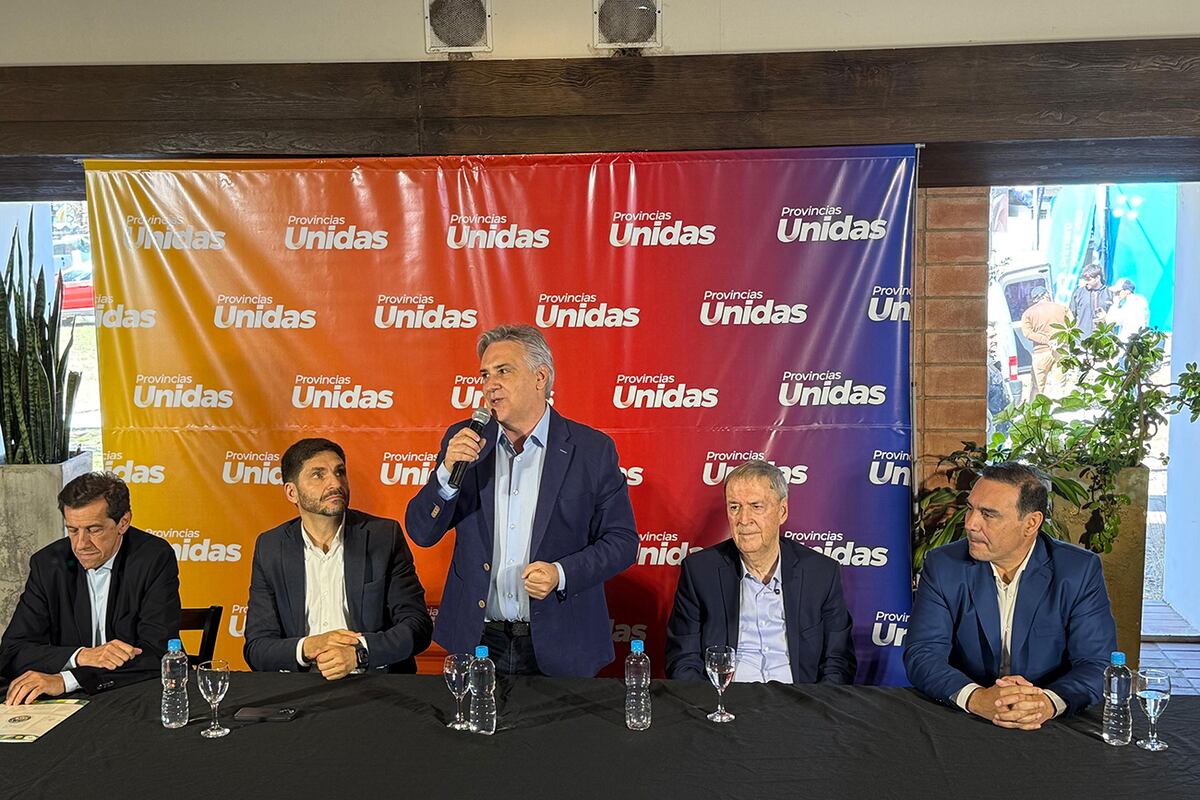 Provincias Unidas se presentó días atrás en Río Cuarto con fuertes críticas a Milei y también al kirchnerismo. (Tomy Fragueiro / La Voz)
