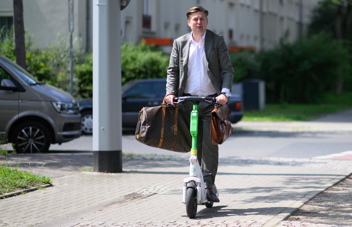 El principal candidato del partido de ultraderecha Alternativa por Alemania al Parlamento Europeo, Maximilian Krah