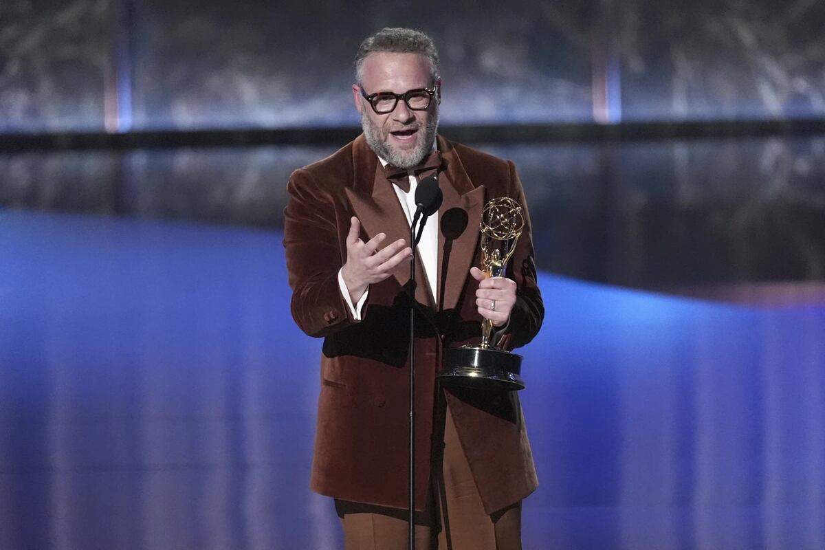 Seth Rogen, por "The Studio". (AP).