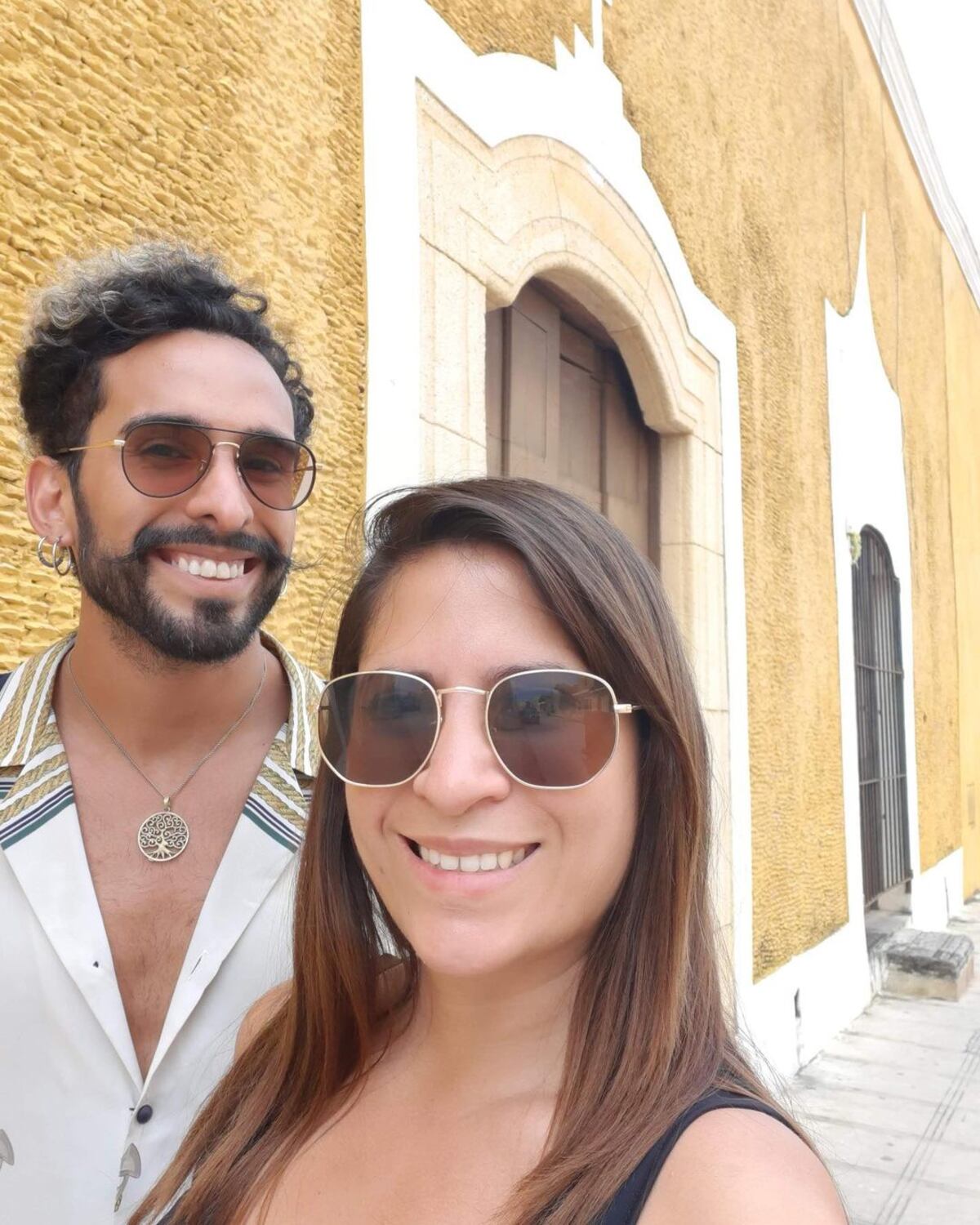Gabo y su hermana. (Instagram Gabo Usandivaras)