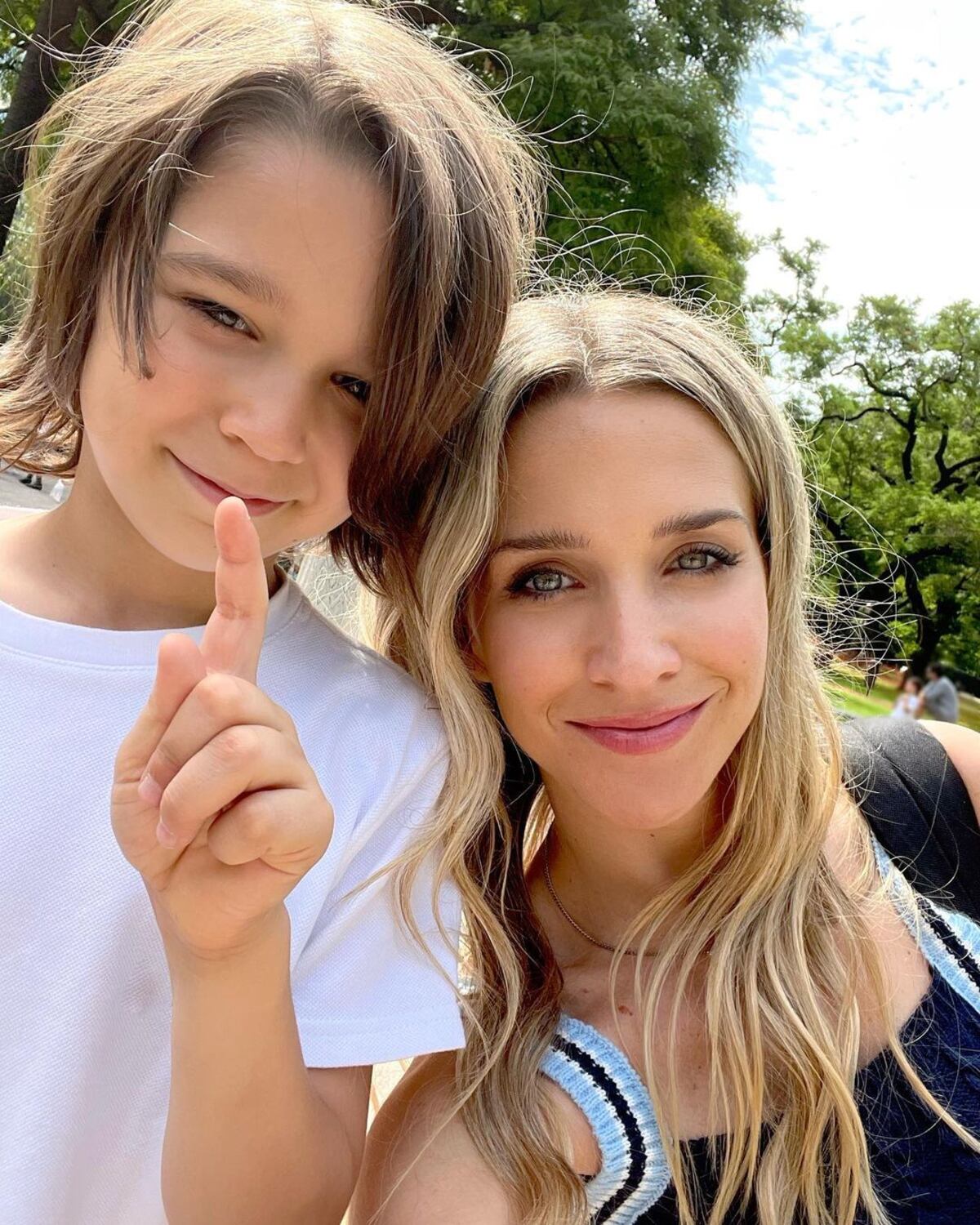Soledad Fandiño y su hijo Milo permanecerán en Miami por lo menos seis meses