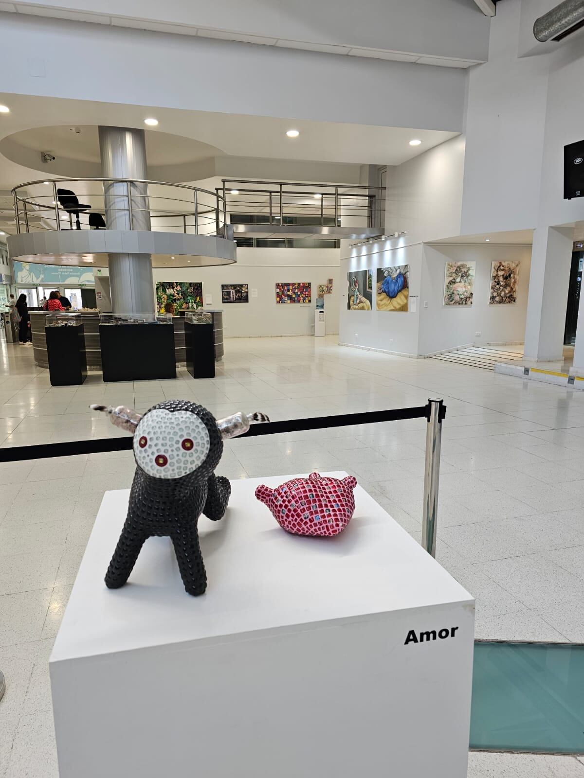 Obra de Luciana Bertoloni que integra la muestra "Épicas".