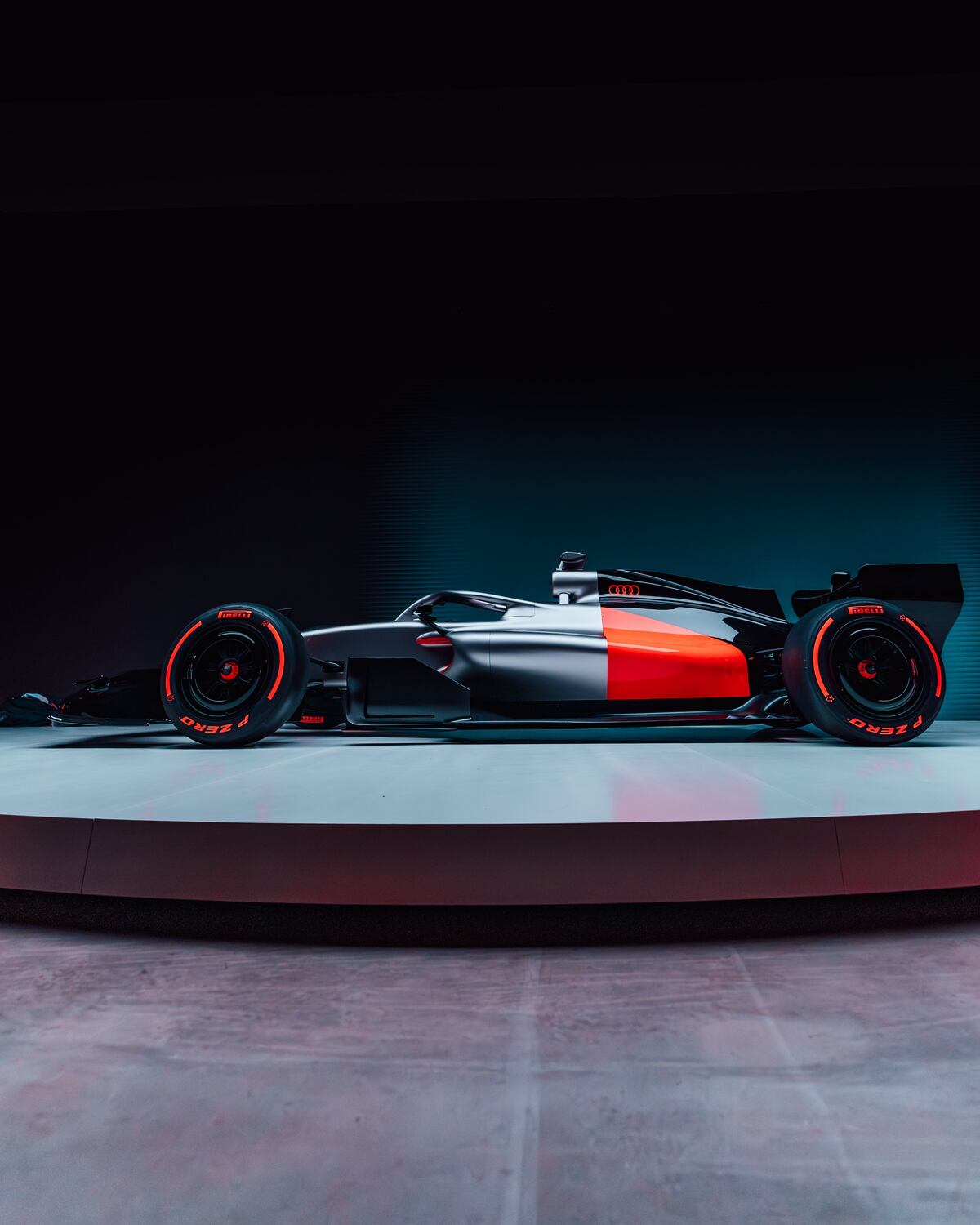 Audi mostró su primer modelo para la Fórmula 1 2026: así será el R26 Concept. (Audi).