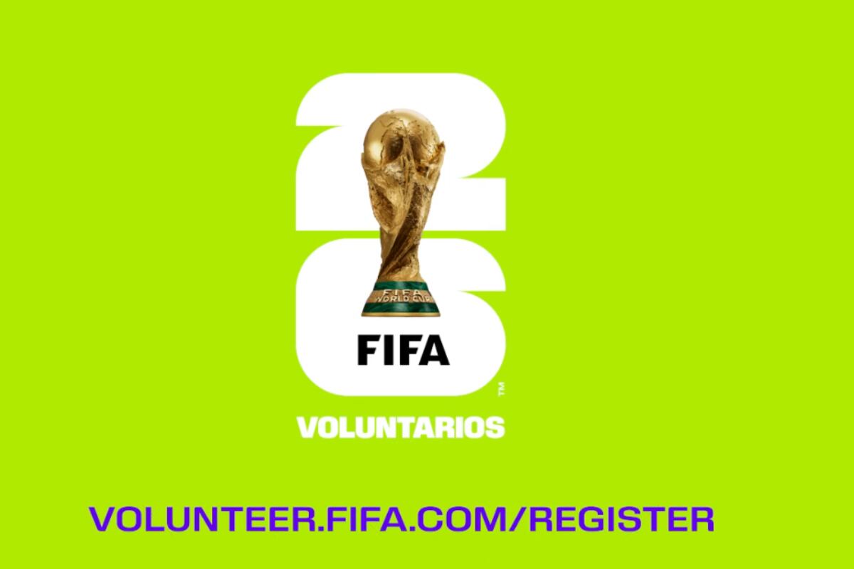 La Fifa busca jóvenes voluntarios para el Mundial 2026.