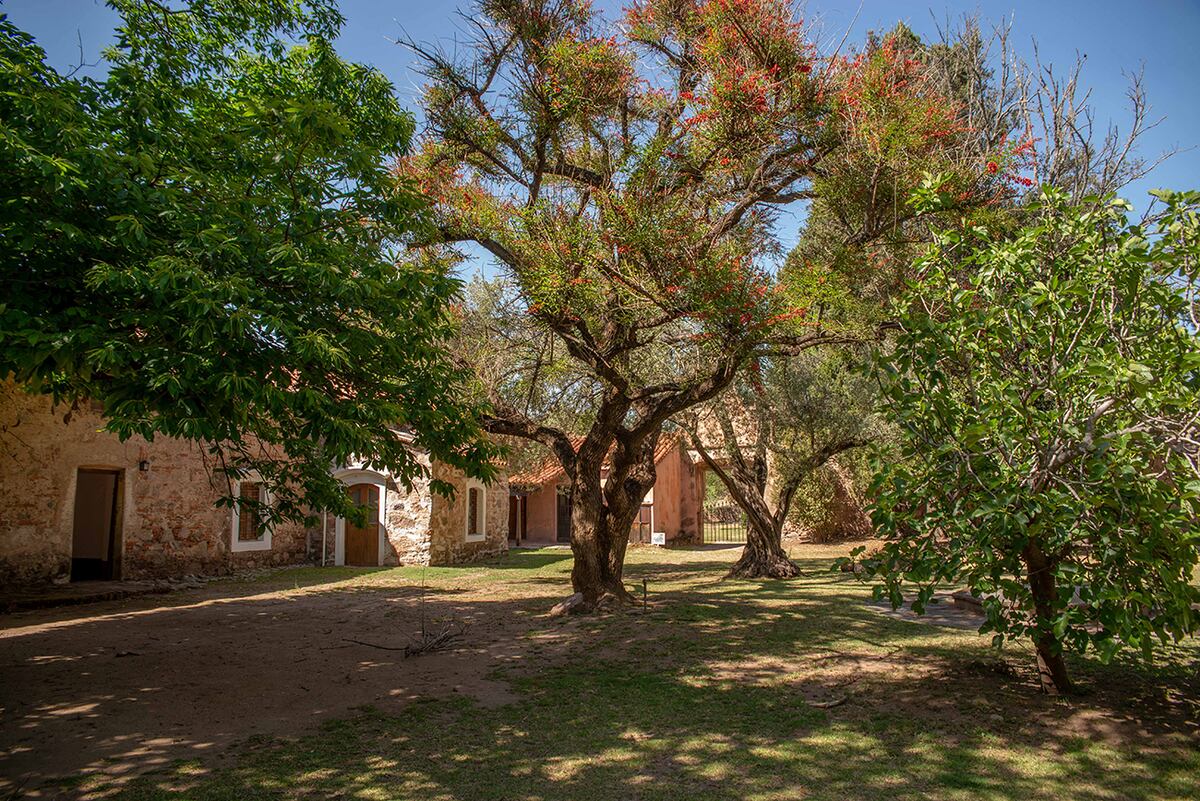 Estancia de Santa Catalina. Patios internos. Tiene unas 110 habitaciones. (La Voz)