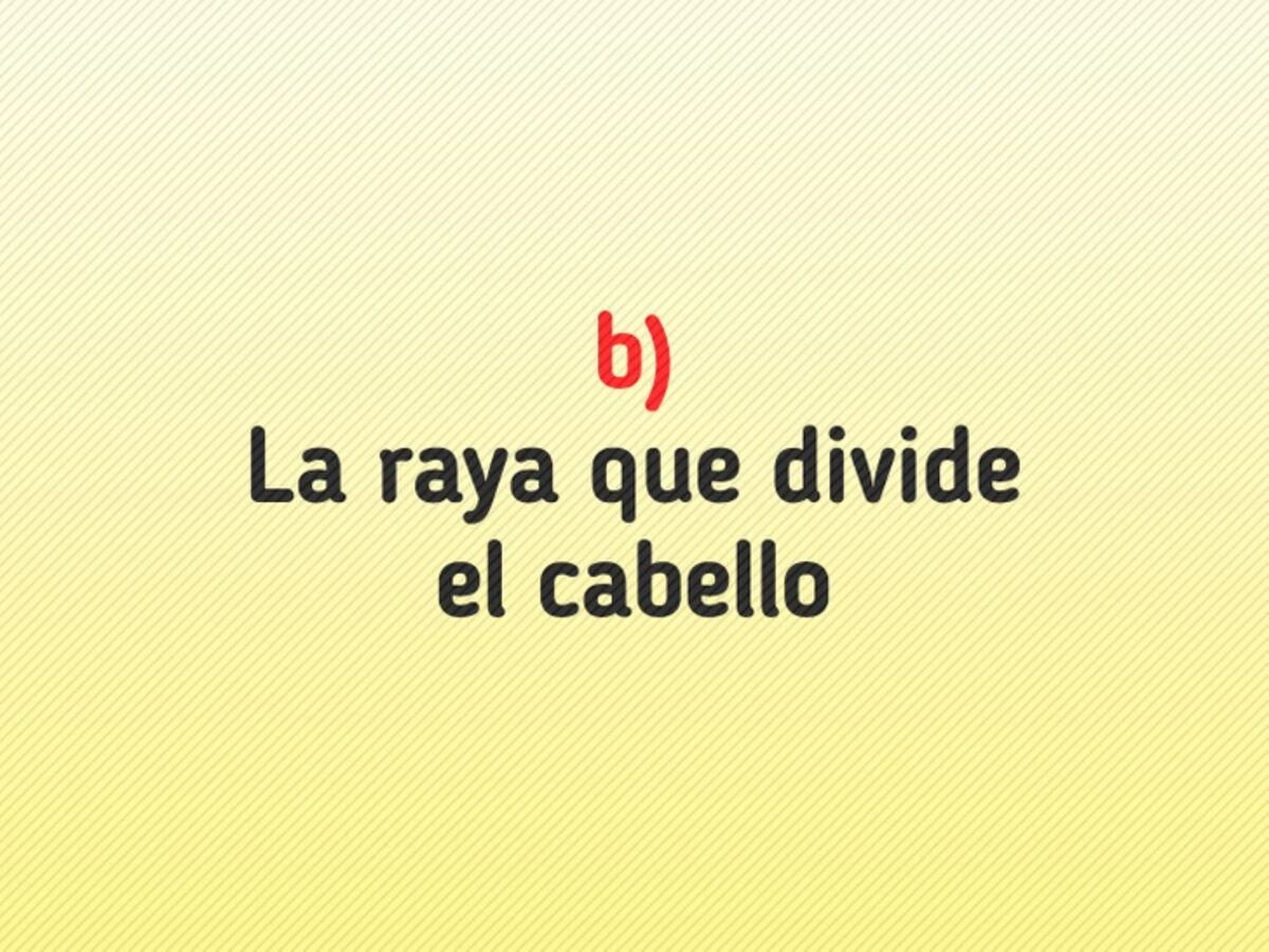 La solución del acertijo.