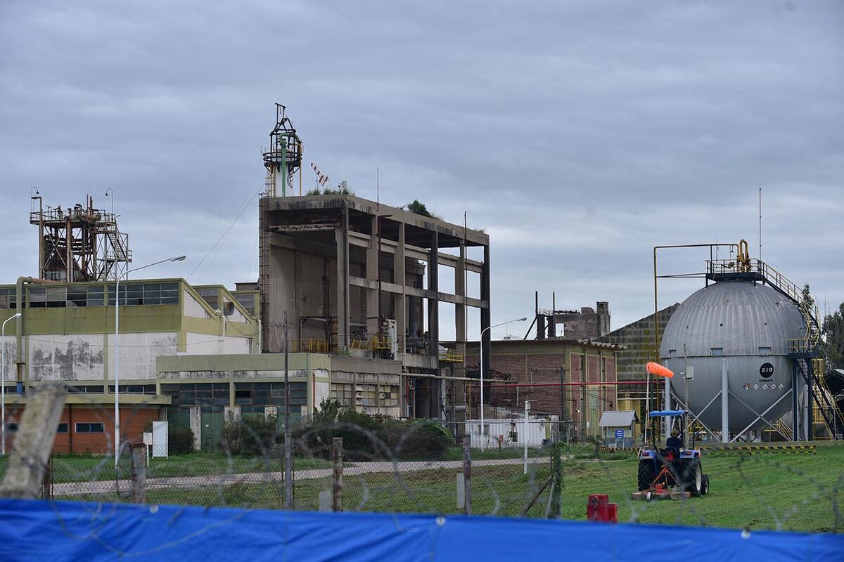 Fabrica Militar Rio Tercero: sectoer de producción química (La Voz)