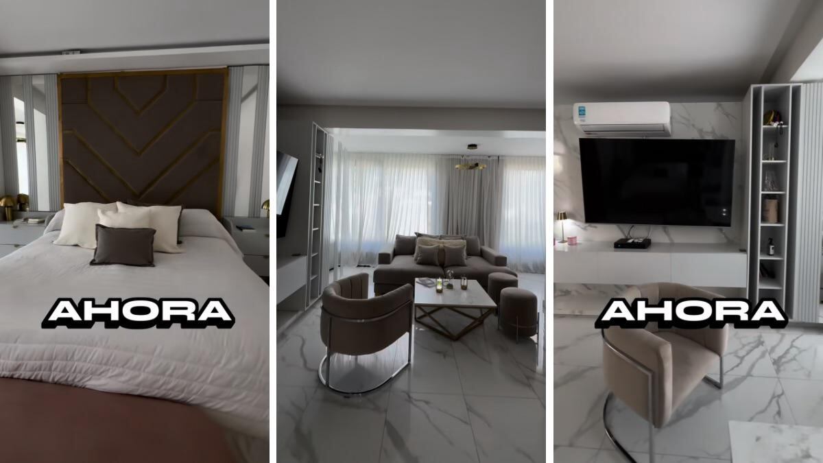 La actriz mostró cada rincón de su habitación de revista que combina la elegancia con los colores neutrales.