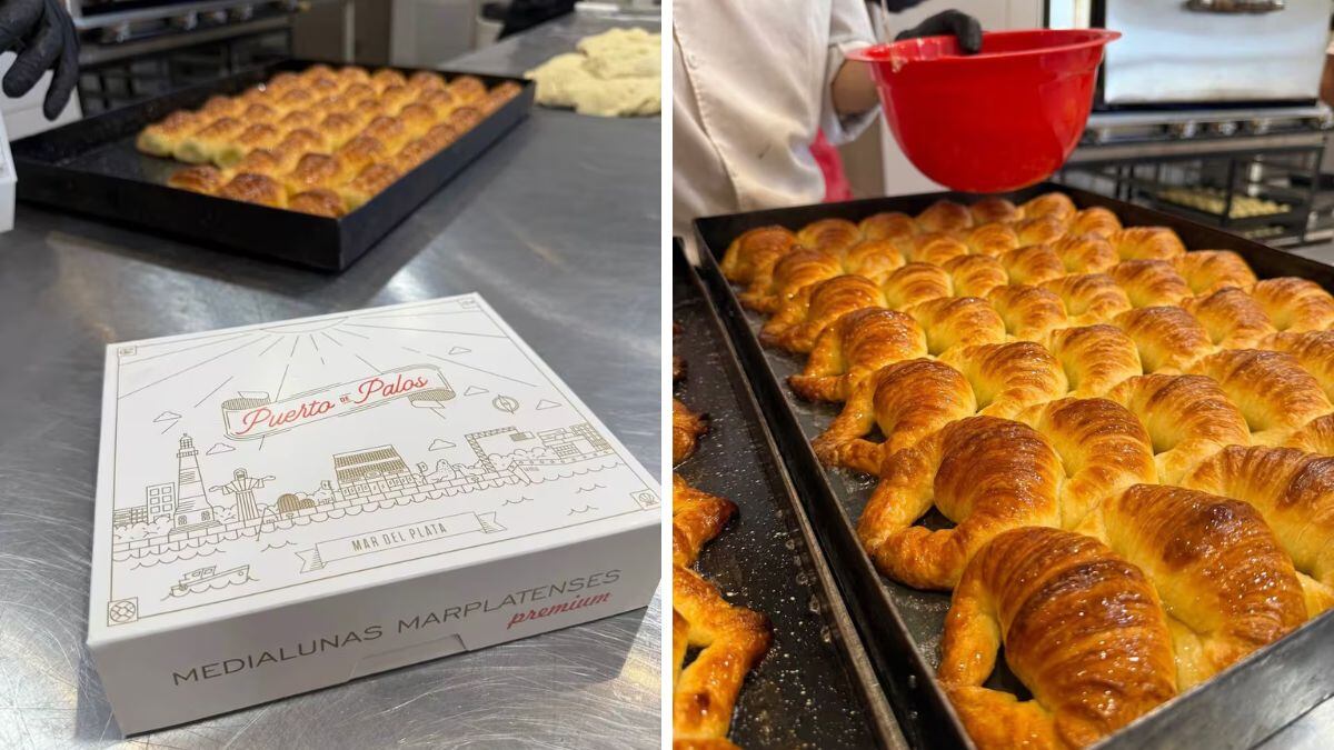 Puerto Palos: la panadería ganadora de la medialuna de manteca más rica de Mar del Plata.